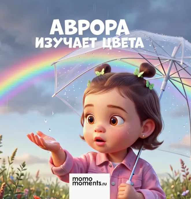 «Имя изучает цвета» — разворот